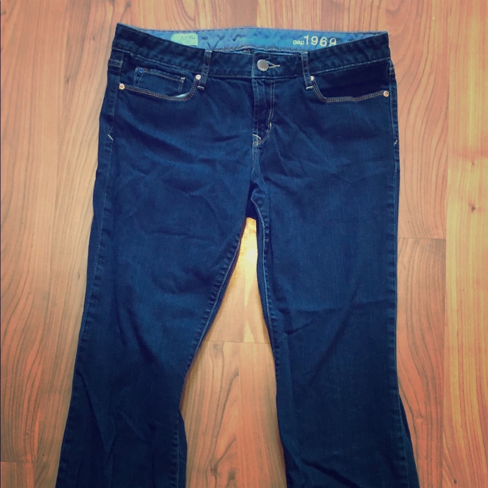 Gap Sexy Bootcut Dark Rinse Jeans